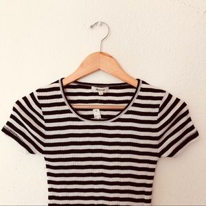 Madewell Striped Ribbed T-Shirt